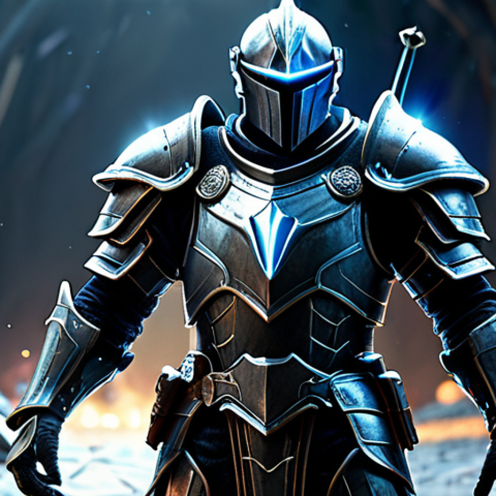 A professional, battle-hardened fantasy knight, fully clothed in intricate, modest, and appropriate battle armor, stands on a dynamic, futuristic-fantasy battlefield. Holographic strategic map elements and glowing energy lines illuminate the ground around them. The knight is in a natural, confident pose, observing the evolving combat environment with a determined expression. Professional photography, sharp focus, cinematic lighting, high-resolution, ultra-detailed, perfect anatomy, correct proportions, well-formed hands, proper finger count, natural body proportions, safe for work, appropriate content, family-friendly.