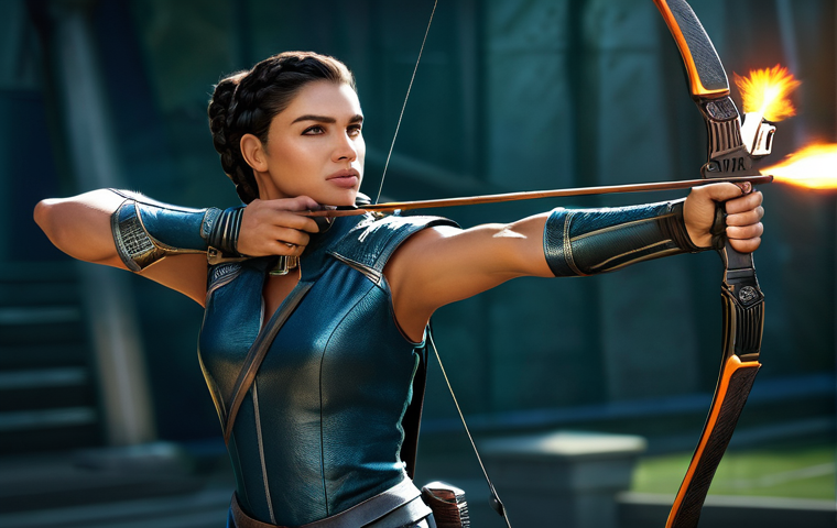 세븐나이츠 정기 업데이트 일정 - Image Prompt 1: New Class 'Archer' and 'Overboost' Campaign**